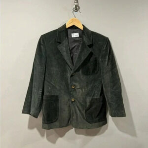 Versace Green Corduroy Sport  Jacket